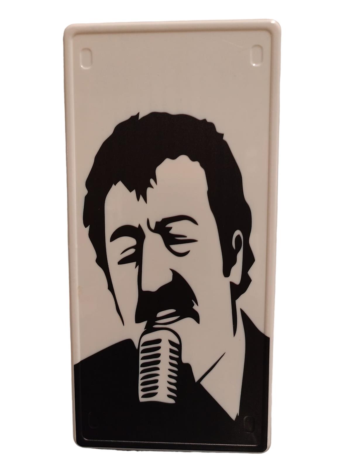 AMERİKAN PLAKA 29x14 CM MÜSLÜM GÜRSES KOD:ES-160
