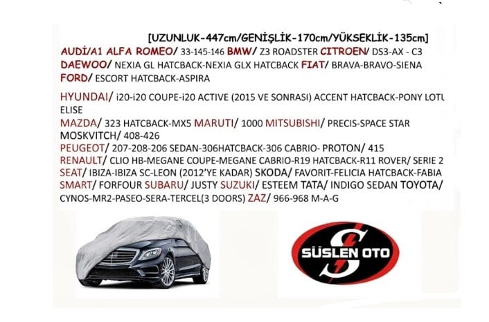 BRANDA ARABA SÜSLEN U-447CM G-170CM Y-135CM SARB-3