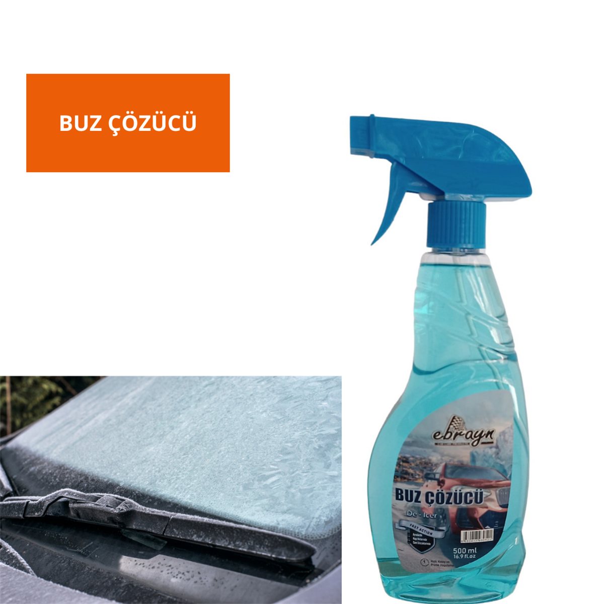 Buz Çözücü 500 ml Ebrayn Kod:EBR3052