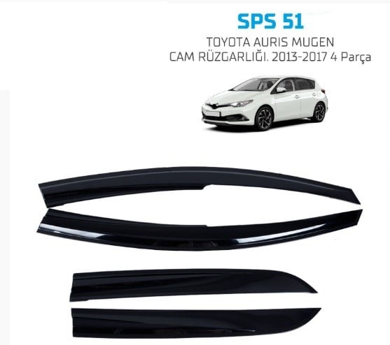 CAM RÜZGARLIĞI AURİS 2013-2017 4 PARÇA SPS51