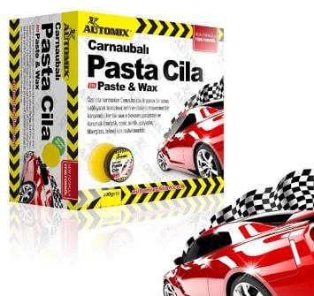 CARNAUBALI PASTA CİLA KUTULU 200GR AUTOMİX KOD:25250