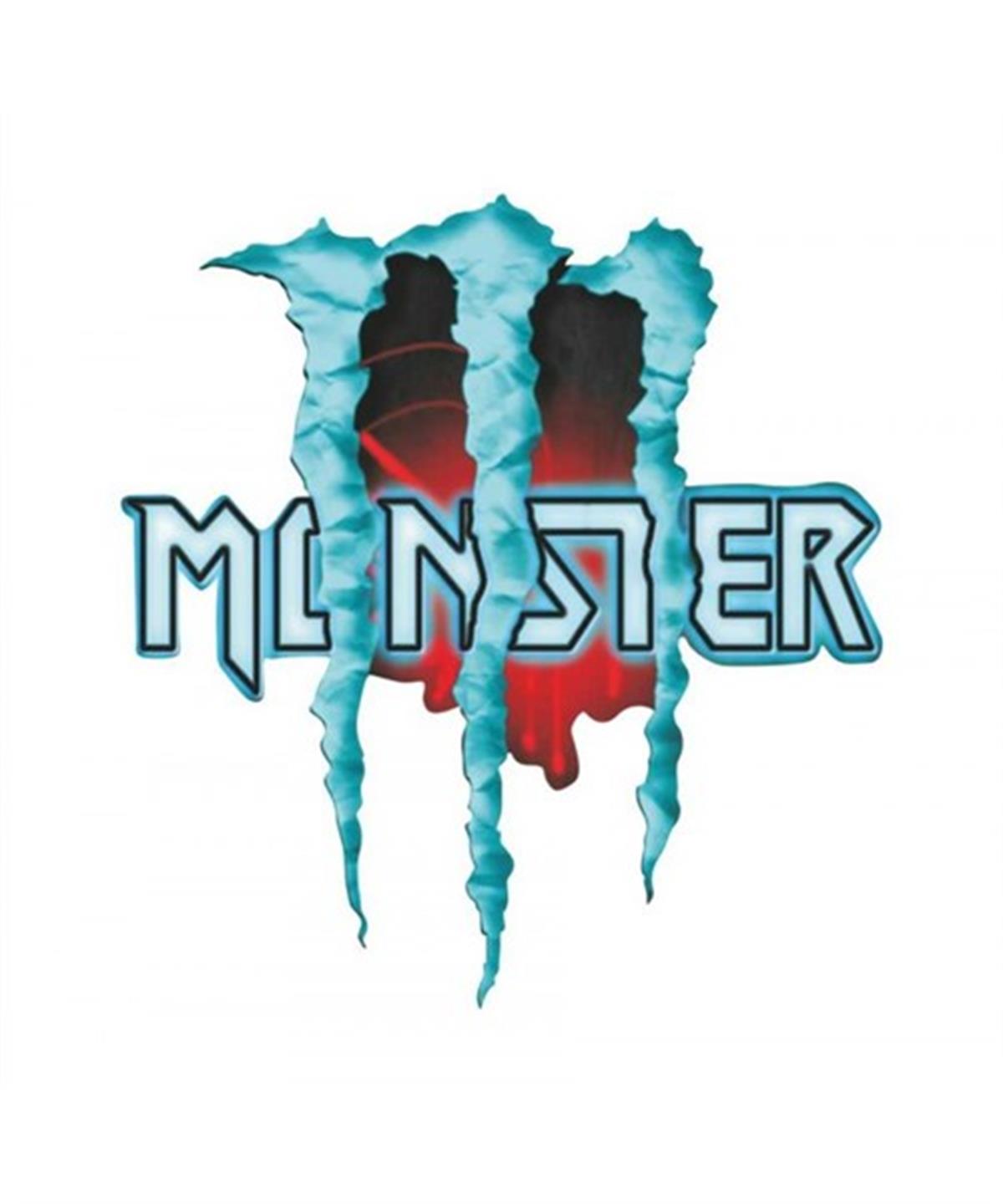 ÇIKARTMA MONSTER RENK ÇEŞİTLERİ 9CMX8CM ADET KOD:800701025