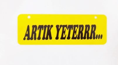 DEKOR YAZI  ÇEŞİT 22CMX15CM KOD:111900