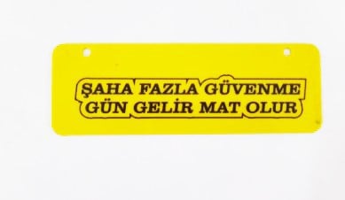 DEKOR YAZI  ÇEŞİT 22CMX15CM KOD:111900