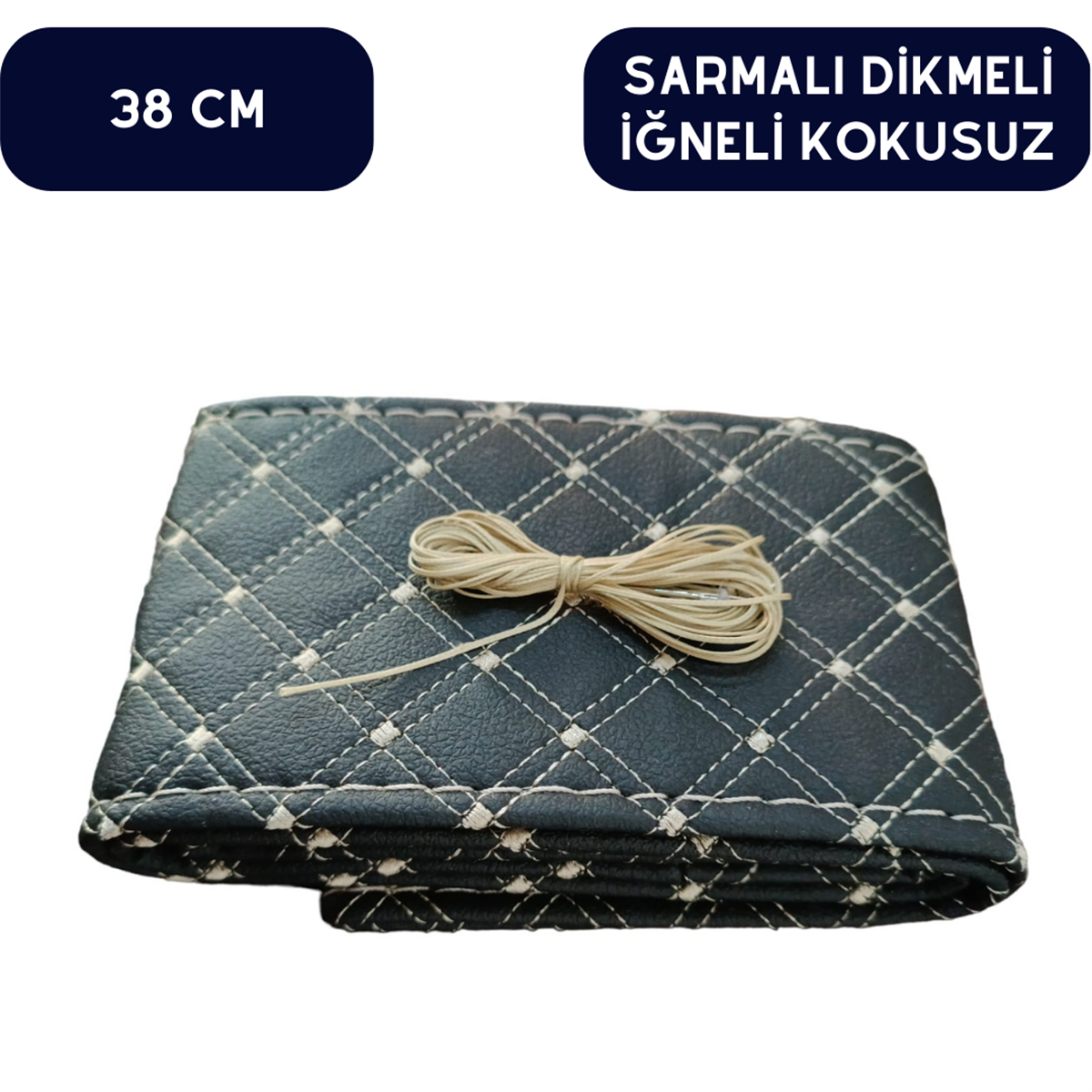 DİREKSİYON KILIFI DİKMELİ TAKSİ BAKLAVA DESENLİ KOD:800222
