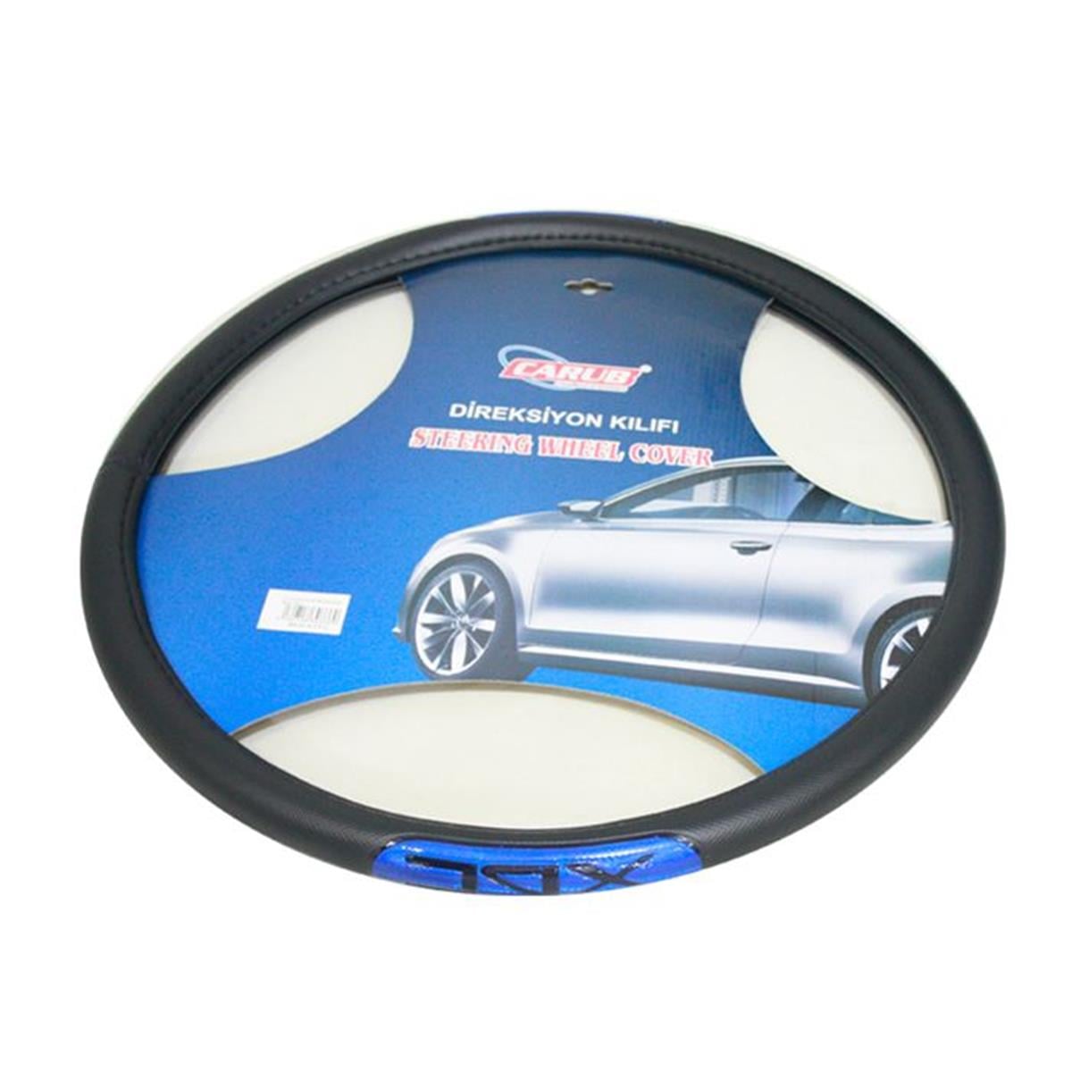 DİREKSİYON KILIFI KAMYON 50CM SİYAH MAVİ FOSFORLU XDC KOD:14