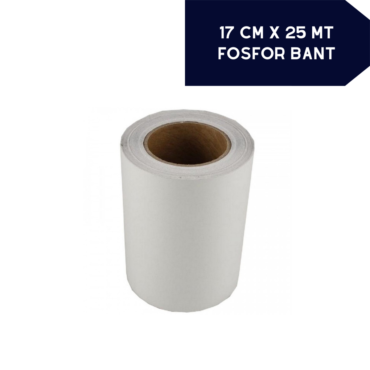 Fosfor Bant 17cmx25m Beyaz Kod:2405501