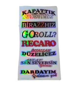 GRUP TEKLİ 20X30CM HOLOGRAM KOD:1240