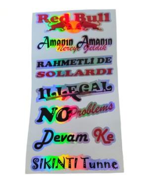 GRUP TEKLİ 20X30CM HOLOGRAM KOD:1240