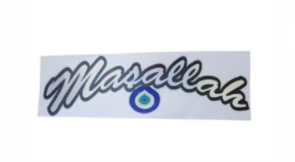 HOLOGRAM MAŞALLAH YAZI 110X33 KOD:1246