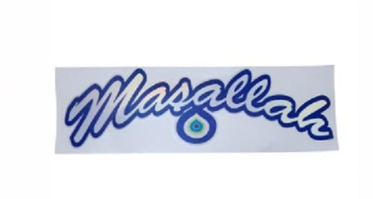 HOLOGRAM MAŞALLAH YAZI 110X33 KOD:1246
