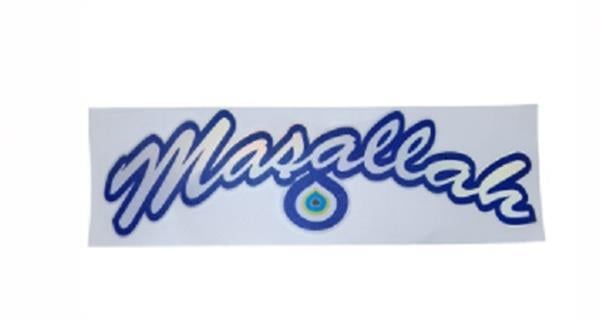 HOLOGRAM MAŞALLAH YAZI 110X33 KOD:1246