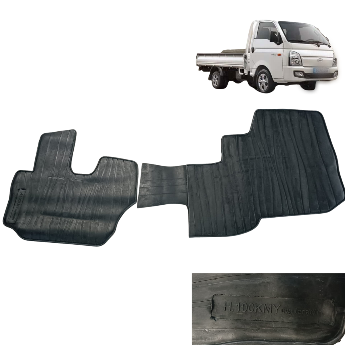 Hyundai H100 Kamyonet H100K Kauçuk Rulo Paspas