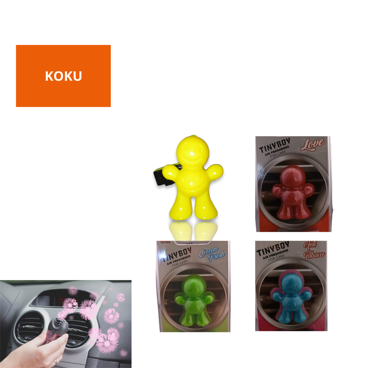 Koku Çeşitleri Kalorifer-Havalandırma Izgarası Geçmeli Kod:4489