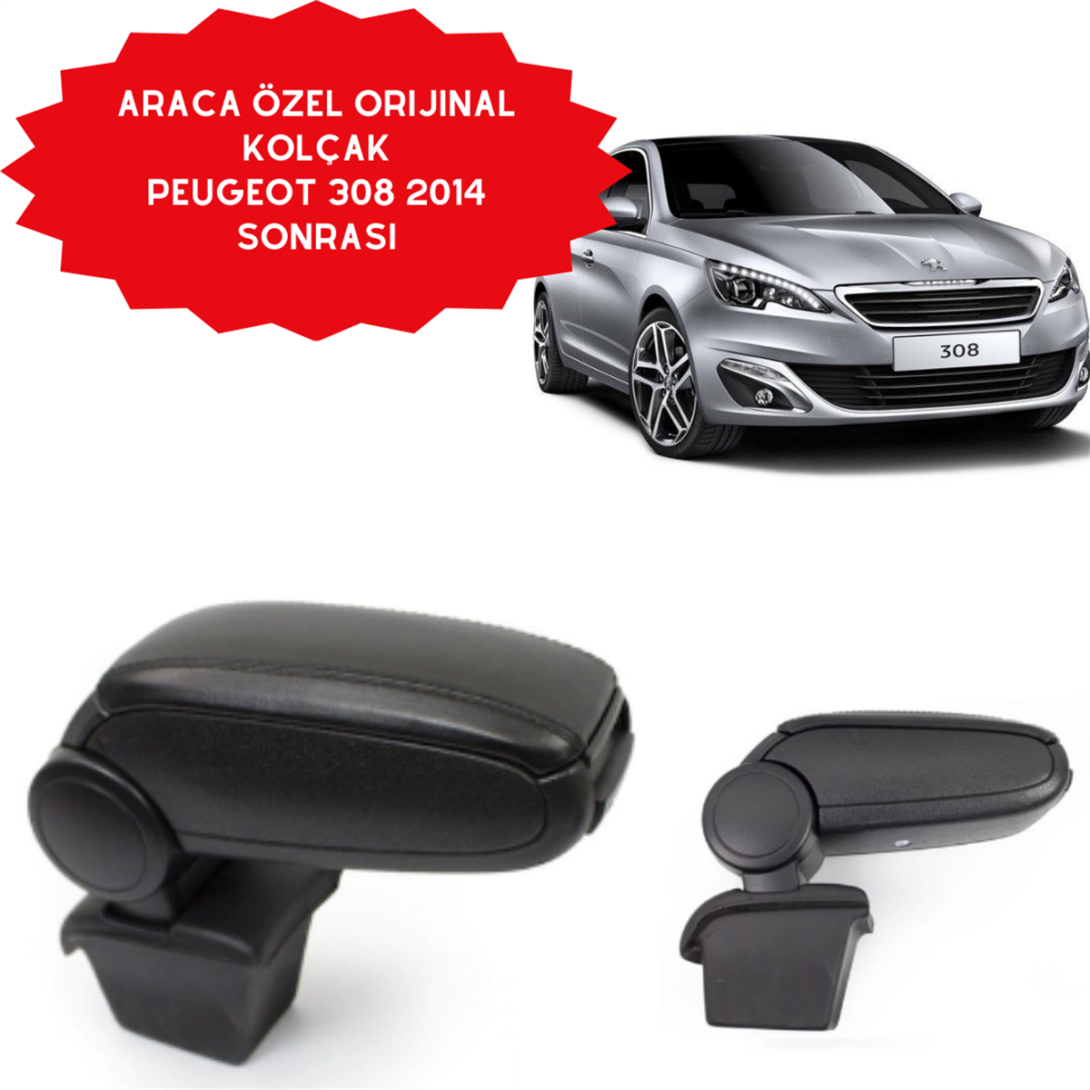 KOLÇAK ARACA ÖZEL PEUGEOT 308 2014 SONRASI AYARLI KOD:PE150101