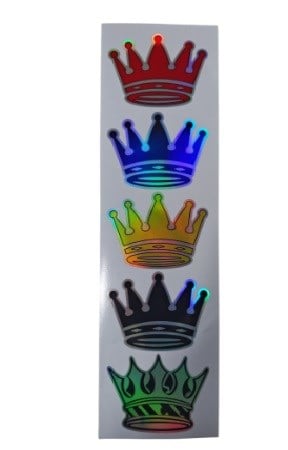 KRAL TACI KÜÇÜK HOLOGRAM 16X12  KOD:1259