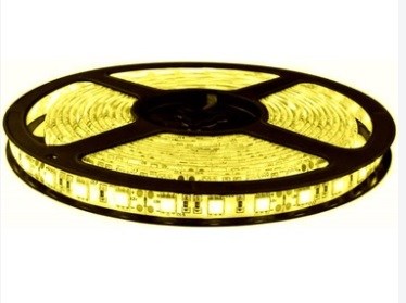 LED ŞERİT 12V 5MT SARI 3 ÇİPLİ KOD:SL3