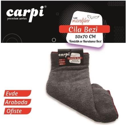MİKROFİBER ÇİFT TARAFLI CİLA TANK BEZİ 50X70 KOD:2420130