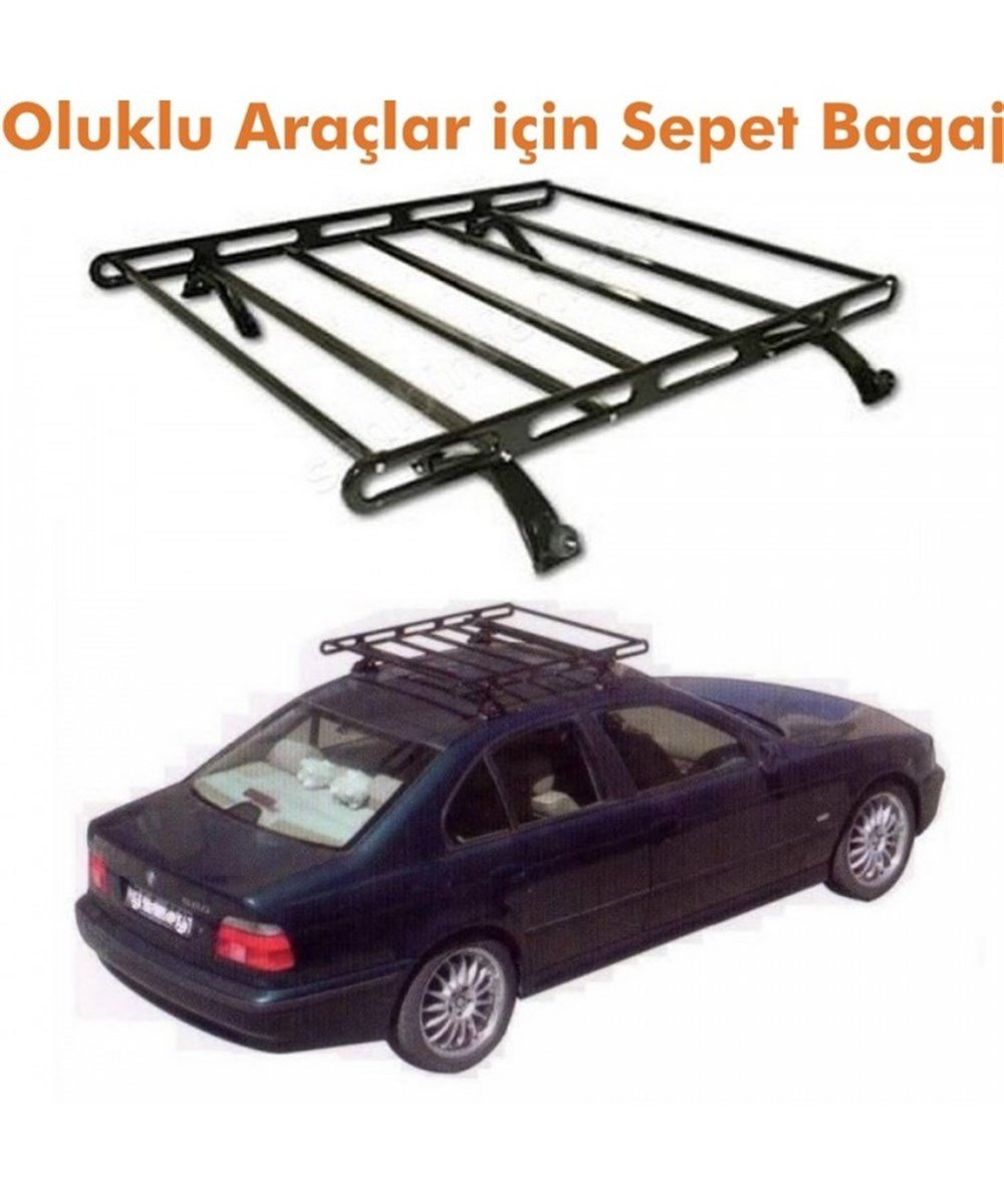 Oluklu Orta Boy Sepet Bagaj 120cm Kod:B-120Y