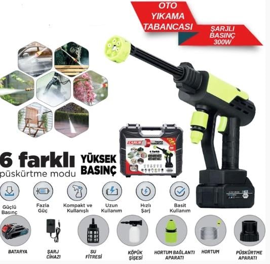 OTO YIKAMA TABANCA ŞARJLI 300W LÜX KOD:0922544