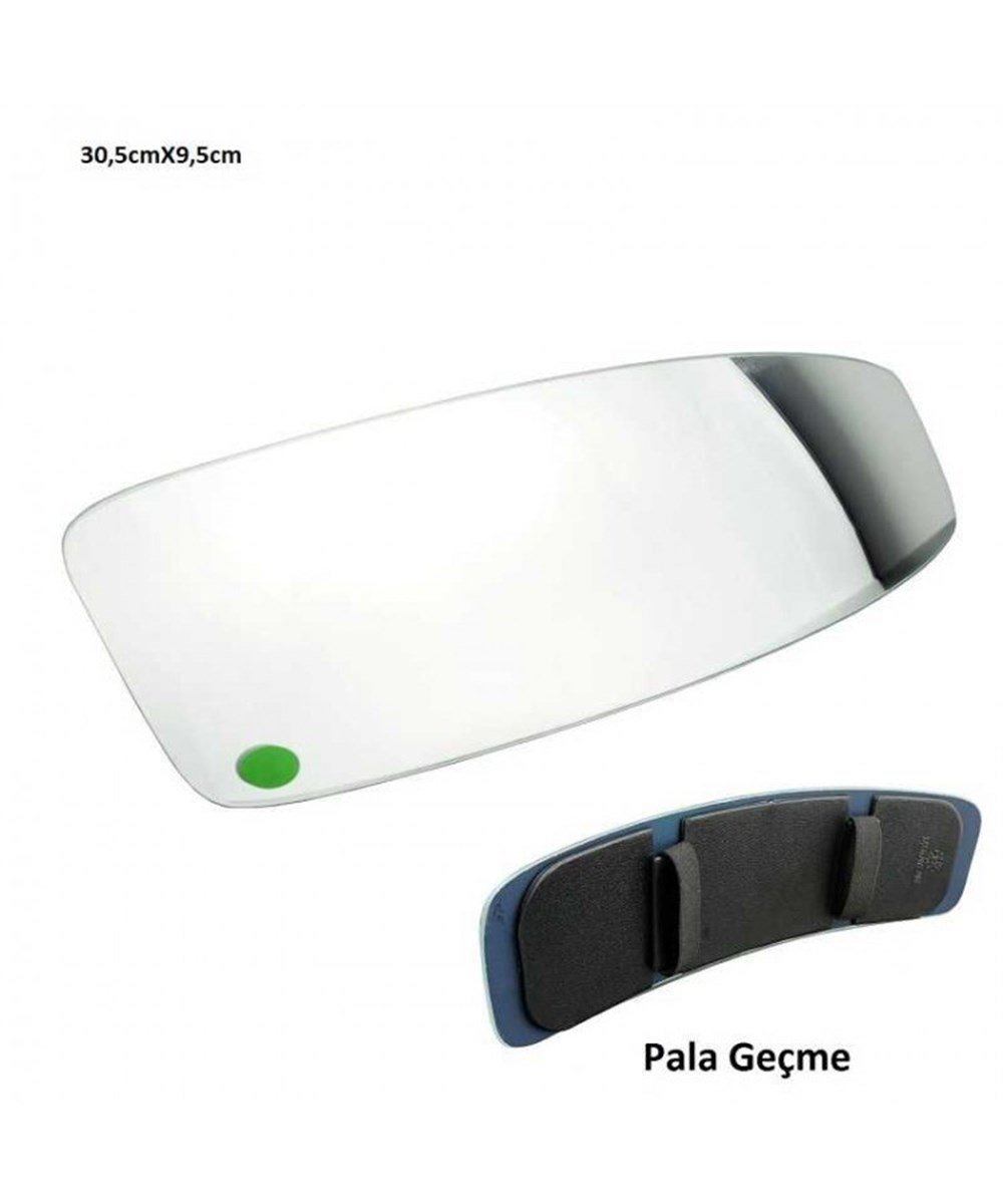Pala Geçme Lastikli İç Dikiz Ayna  30.5*9.5 cm Kod:554040