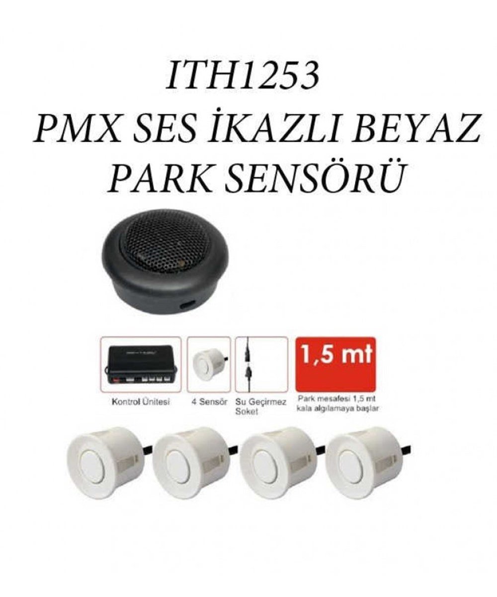 Park Sensörü PMX Ses İkazlı Beyaz ITH1253