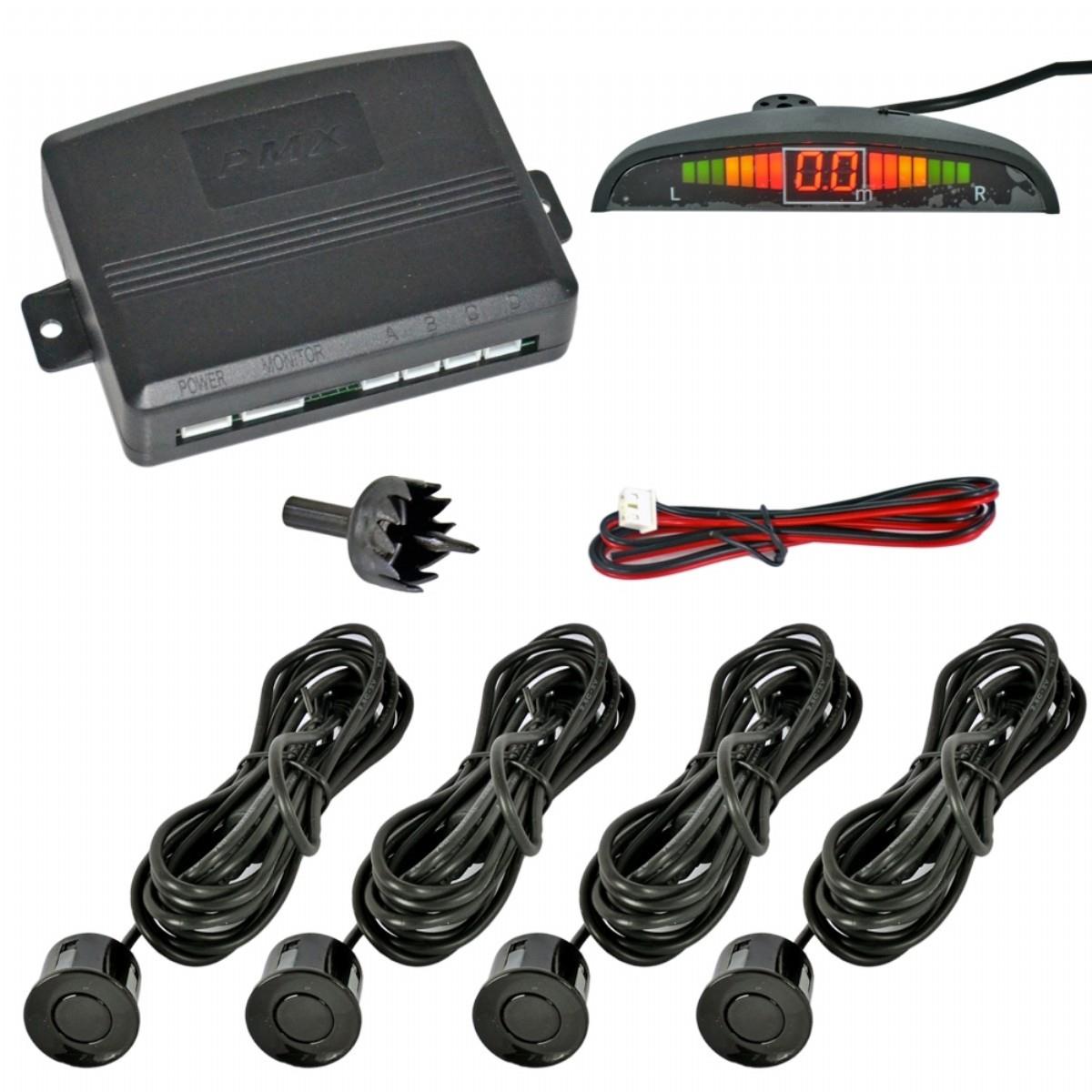 PARK SENSÖRÜ PMX2940 YARIM AY EKRANLI Bİ̇Bİ̇P SESLİ̇ SİYAH ITH12523