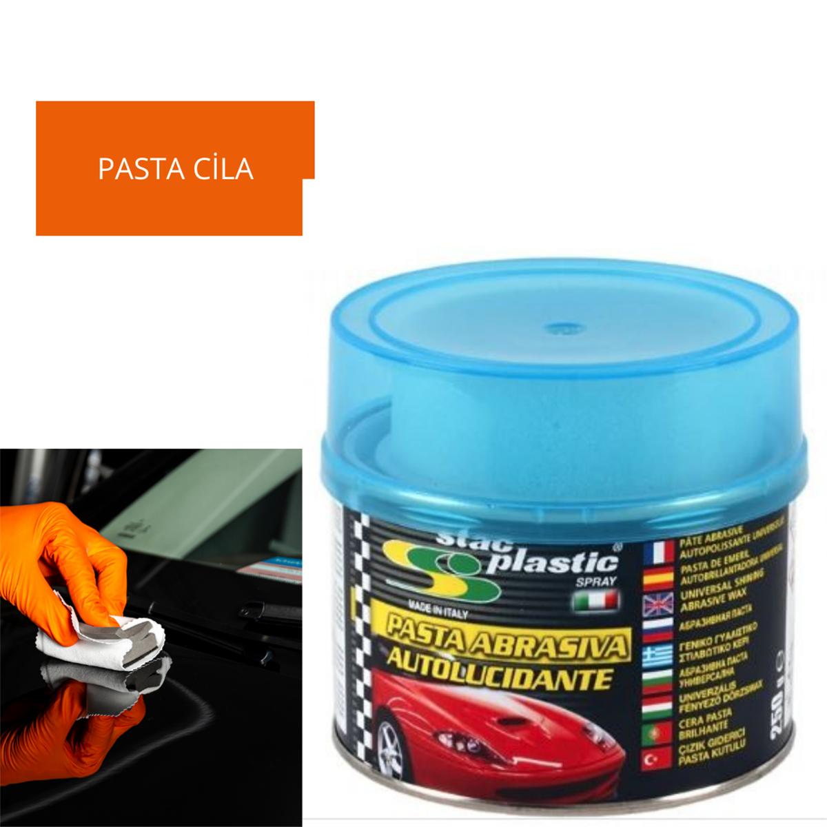 Pasta Cila Çizik Giderici 250 gr Stac Plastic Kod:0852501