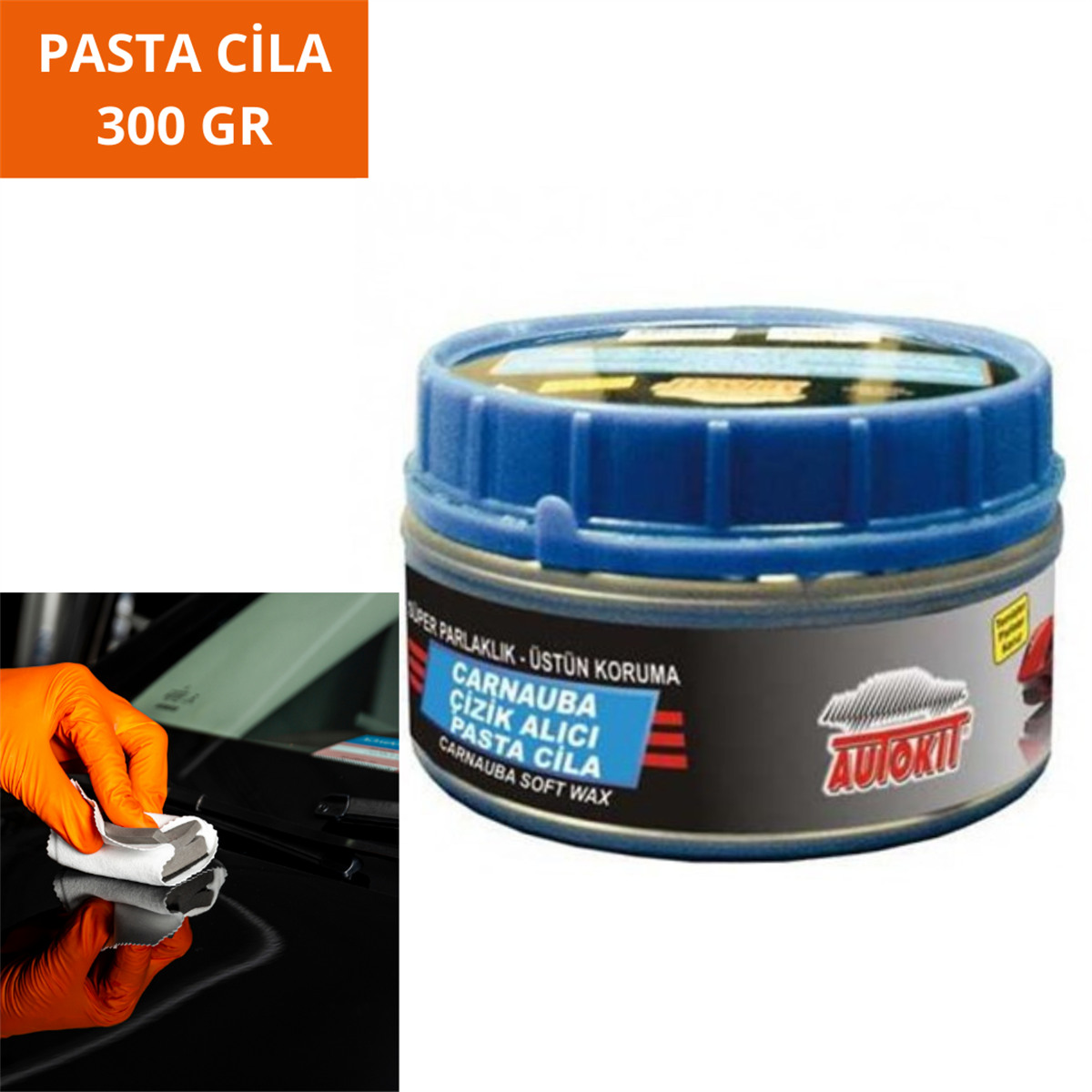 PASTA CİLA ÇİZİK GİDERİCİ CARNAUBA AUTOKİT KOD:FA1-232