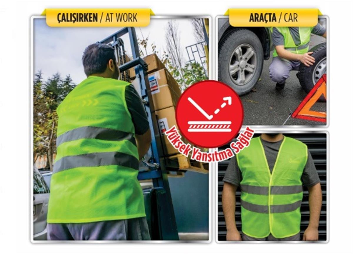 REFLEKTİF EMNİYET YELEĞİ 44757