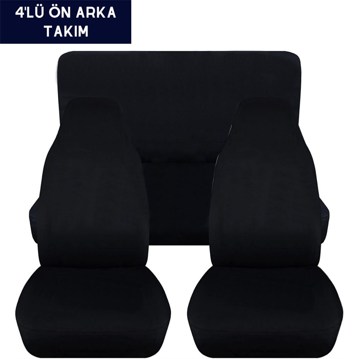 SERVİS KILIFI PENYE ÖN-ARKA TAKIM SİYAH KOD:SKPT