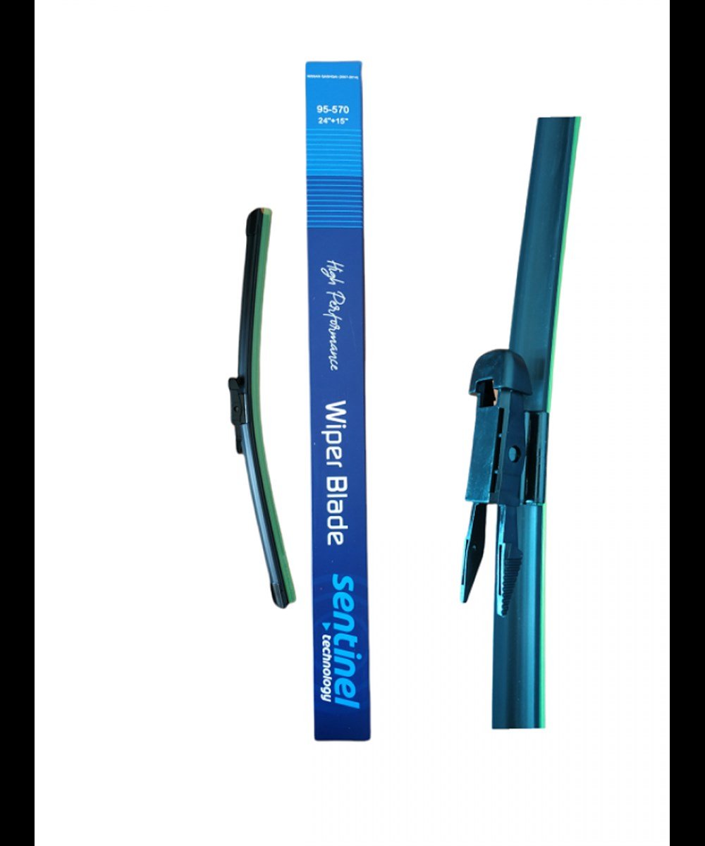 SİLECEK SÜPÜRGE TAKIM ÖN NISSAN QASHQAI 2007-2014,, 24''+15'' 95-570