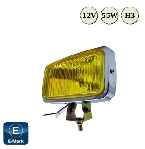 SİS LAMBASI KROM 16X8,7X6 CM 105 MD SARI KOD:3006702