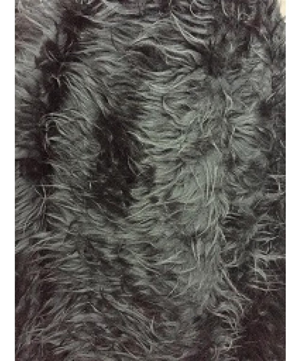 Torpido Üstü Uzun Tüylü Peluş Örtü Siyah 140*40 cm Kod:19