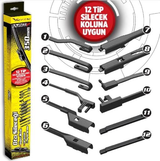 VETTE PLUS MULTİFİT SİLECEK 350 MM AUTOMİX KOD:39682