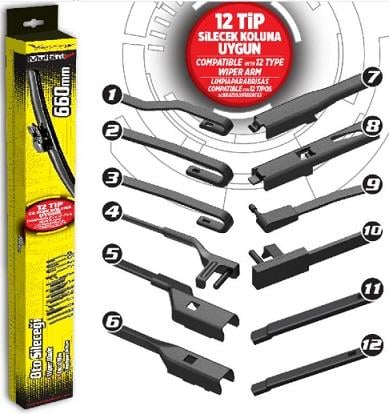 VETTE PLUS MULTİFİT SİLECEK 660 MM AUTOMİX KOD:39690