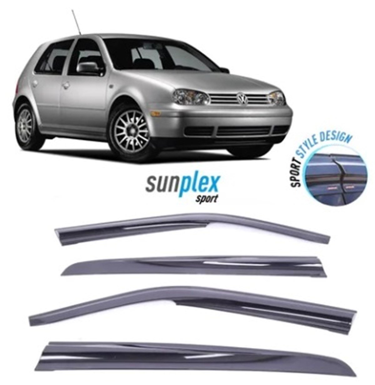 VW GOLF 4 (1997-2003) MUGEN CAM RÜZGARLIĞI SPS107