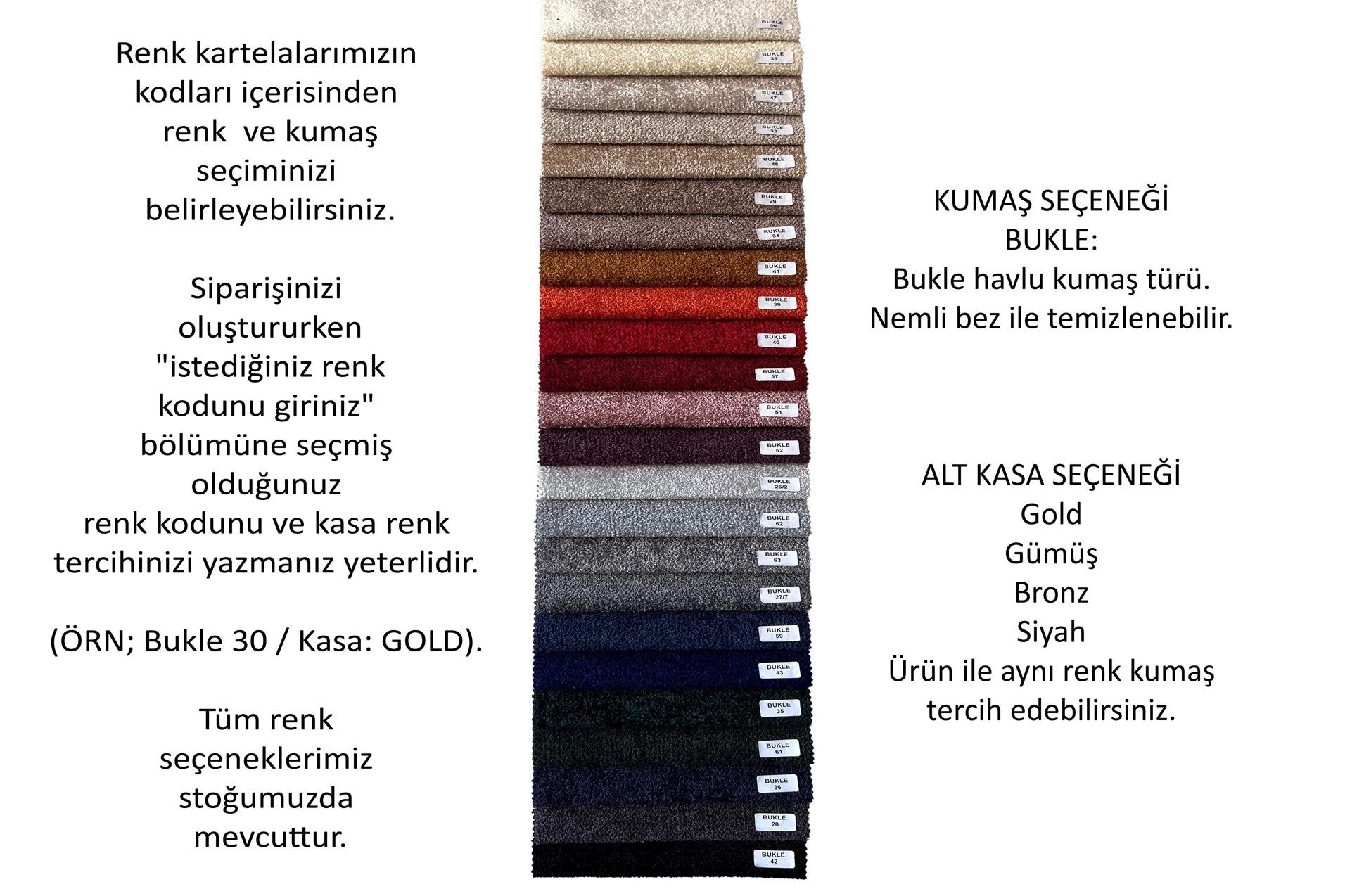 Focus Havlu Kumaş Fasulye Koltuk (Ters Yön)
