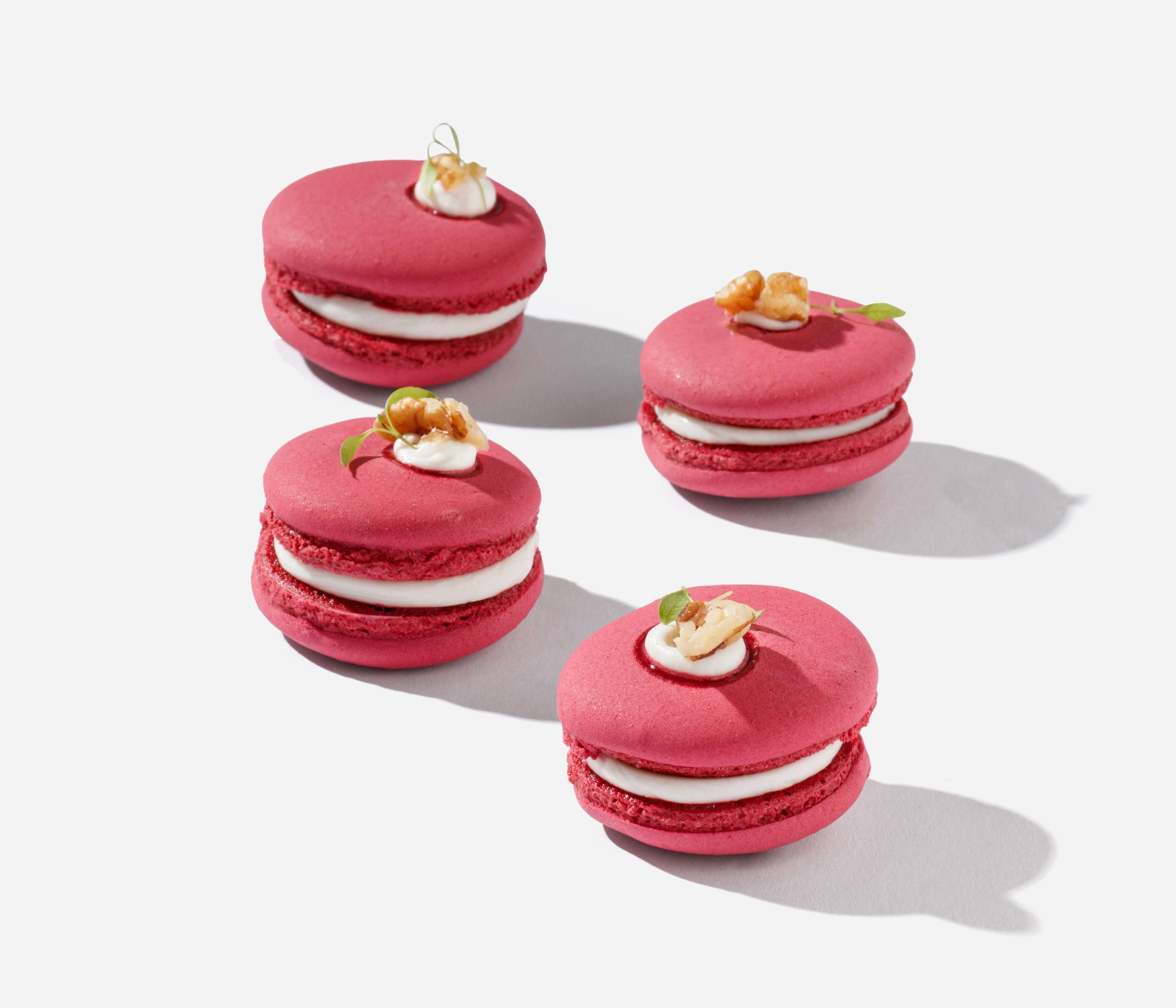 Keçi Büş Peynirli Tuzlu Macaron