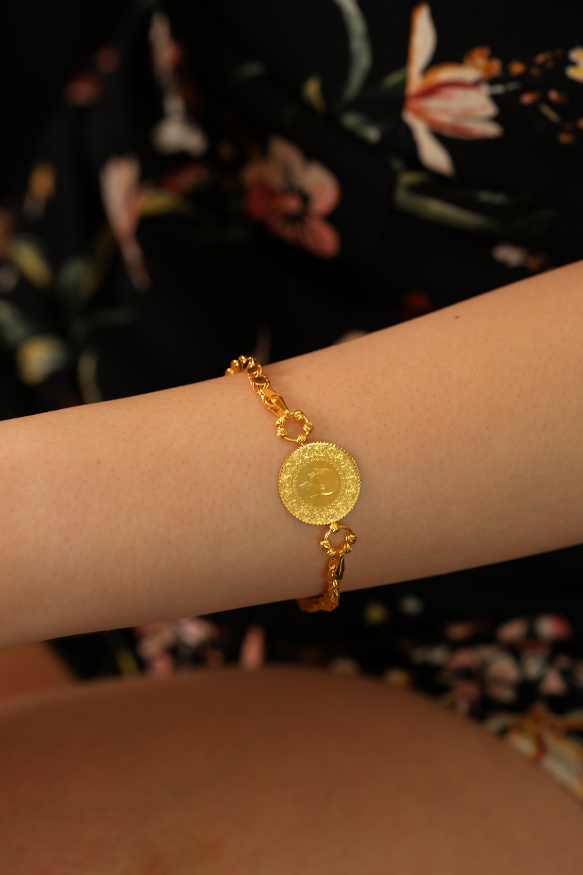 Çeyrekli Pullu Bileklik