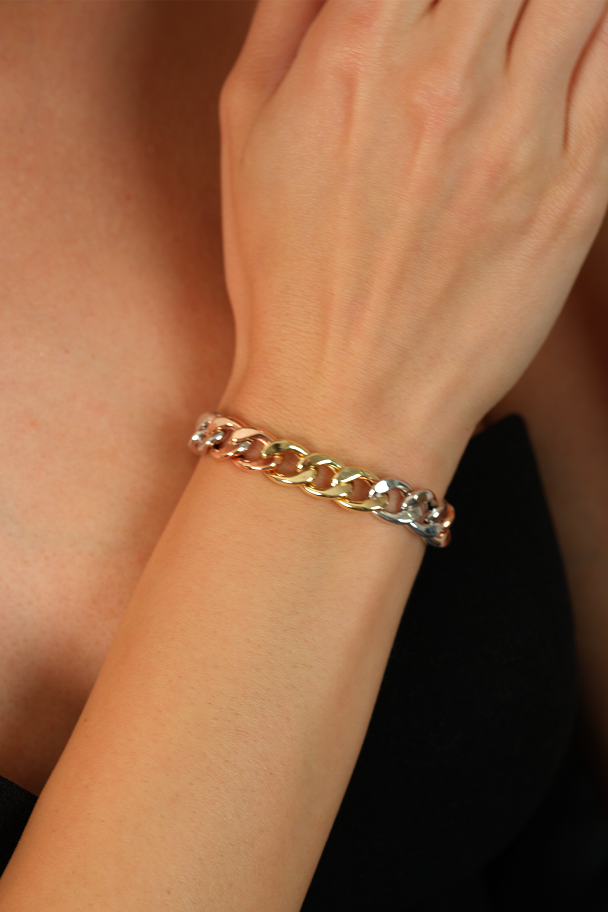 Üç Renk Detaylı Gurmet Bileklik