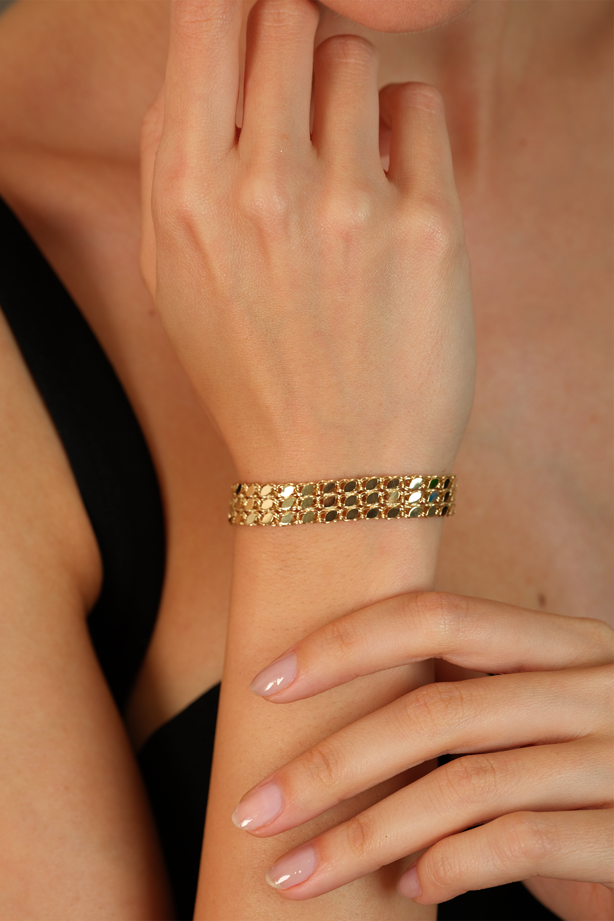 Üçlü Pullu Bileklik