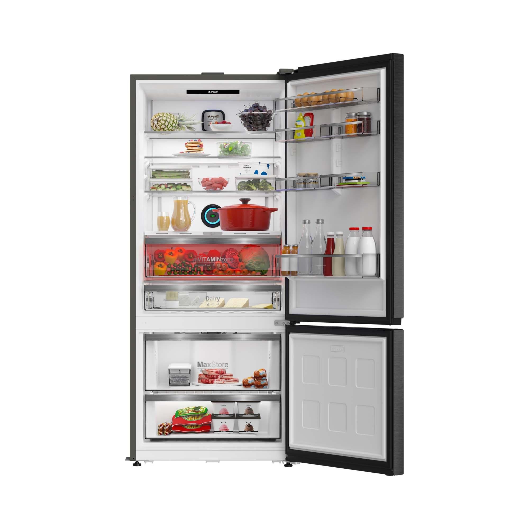 278551EDI278551 EDI Tencere Soğutma Teknolojili Alttan Donduruculu Buzdolabı