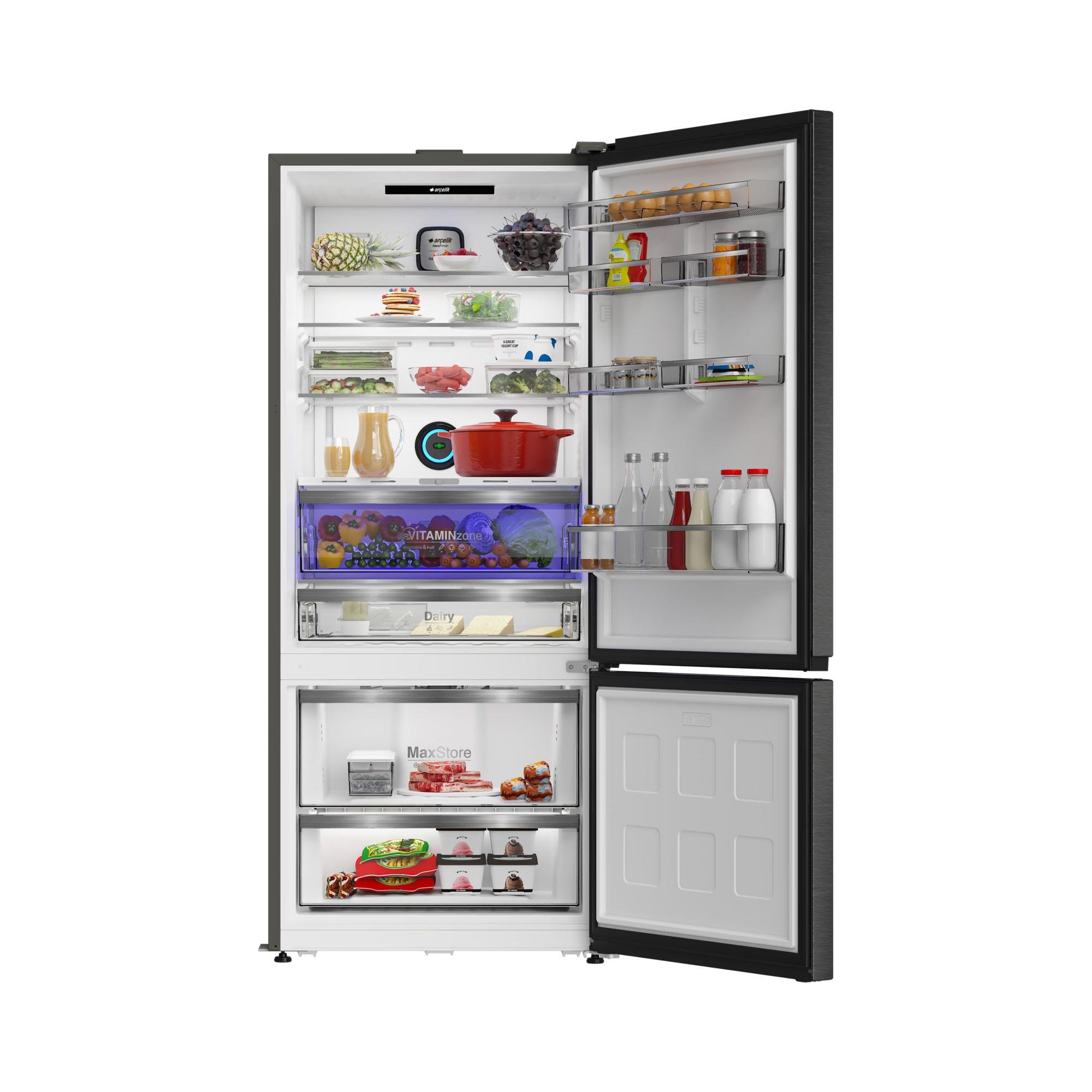 278551EDI278551 EDI Tencere Soğutma Teknolojili Alttan Donduruculu Buzdolabı