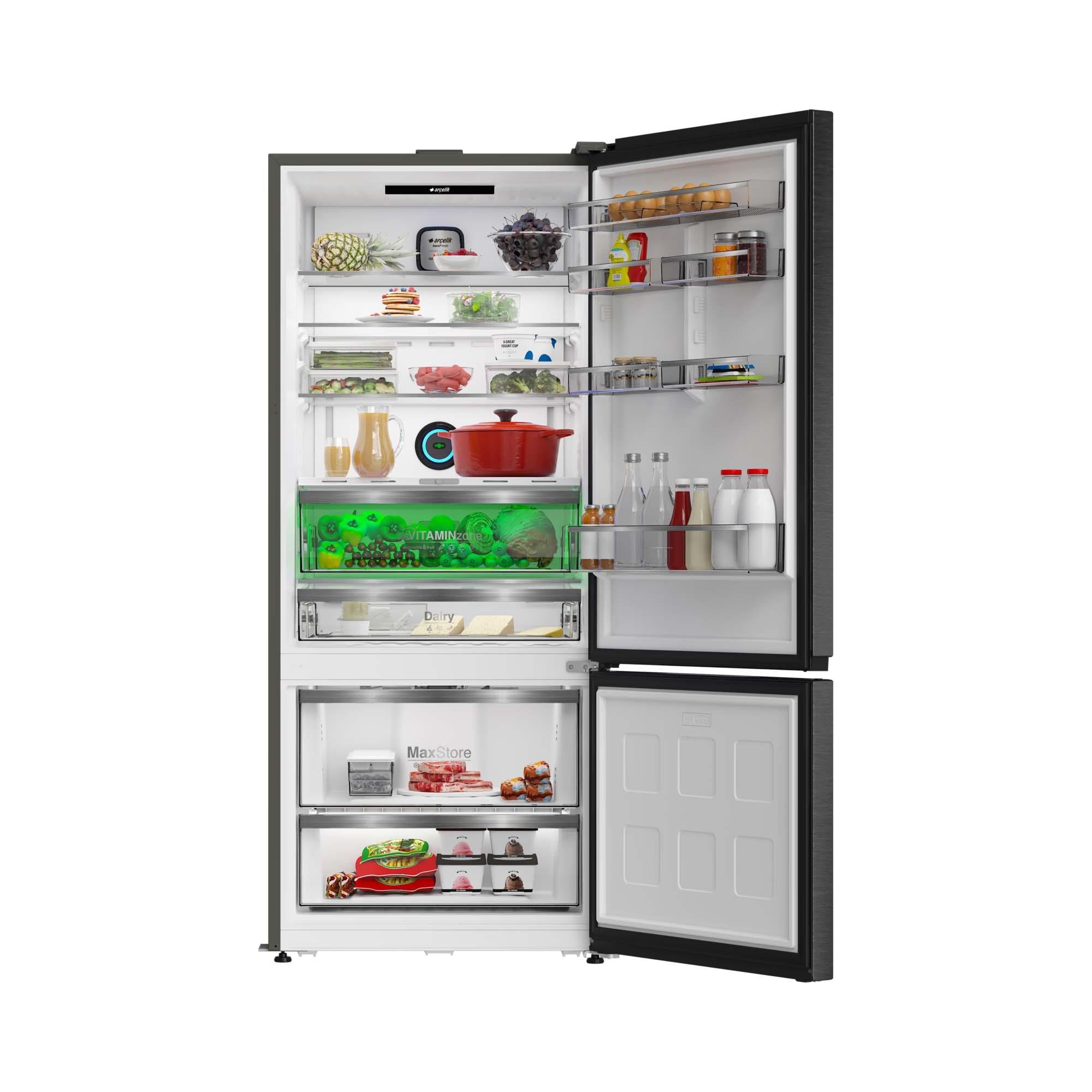 278551EDI278551 EDI Tencere Soğutma Teknolojili Alttan Donduruculu Buzdolabı