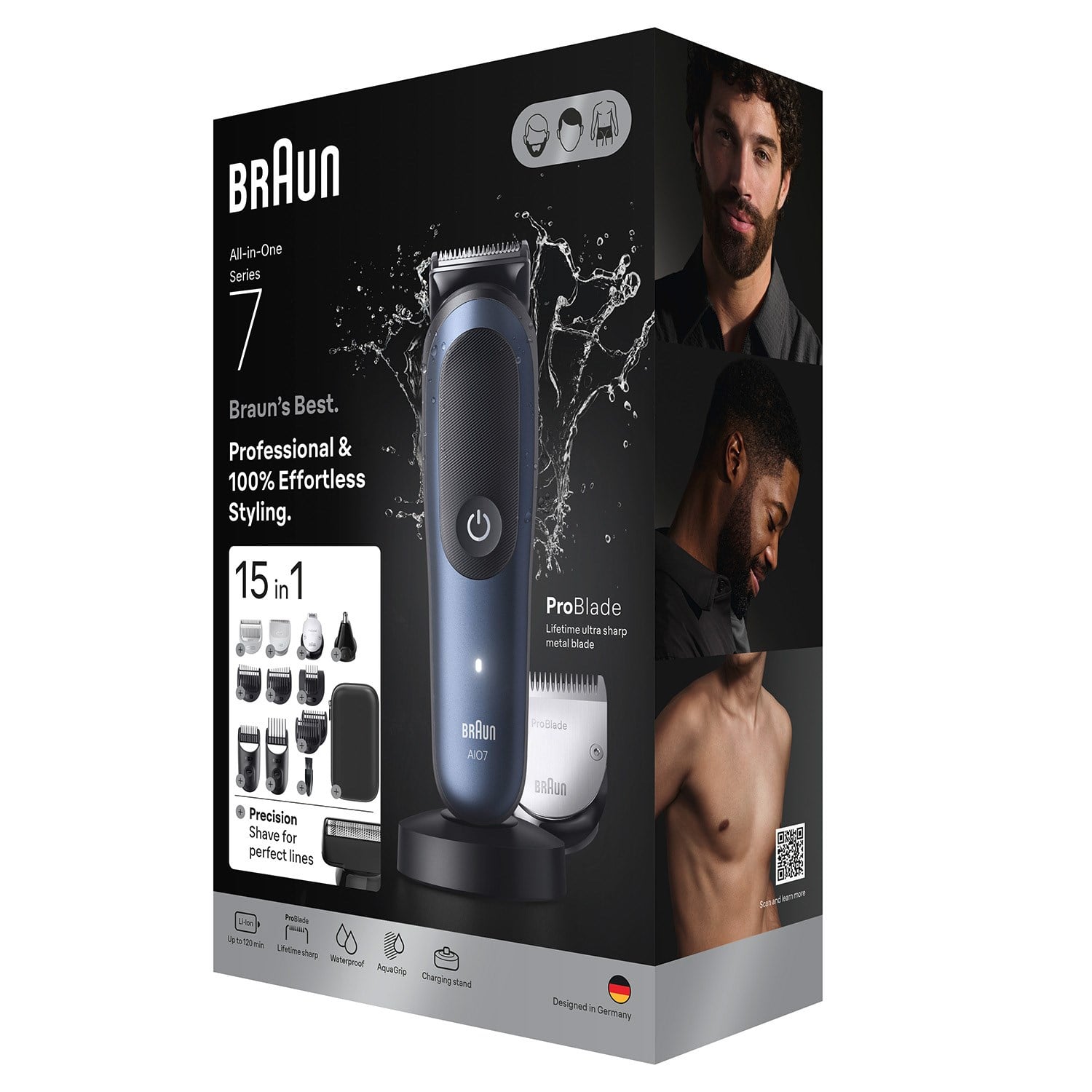 80789909BRAUN MULTI AIO7580 BLKDPBLU BOX CEEMEA