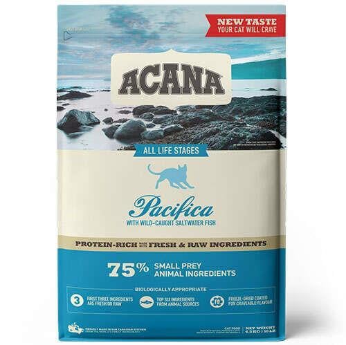 Acana Pacifica Cat Tahılsız Balıklı Kedi Maması 4,5 Kg - İkizler Yem MarketAcana Pacifica Cat Tahılsız Balıklı Kedi Maması 4,5 Kg