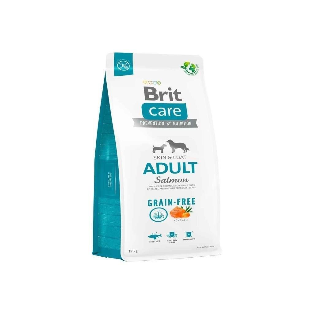Brit Care Skin & Coat Tüm Irklar için Somonlu Tahılsız Yetişkin Köpek Maması 12kg - İkizler Yem MarketBrit Care Skin & Coat Tüm Irklar için Somonlu Tahılsız Yetişkin Köpek Maması 12kg