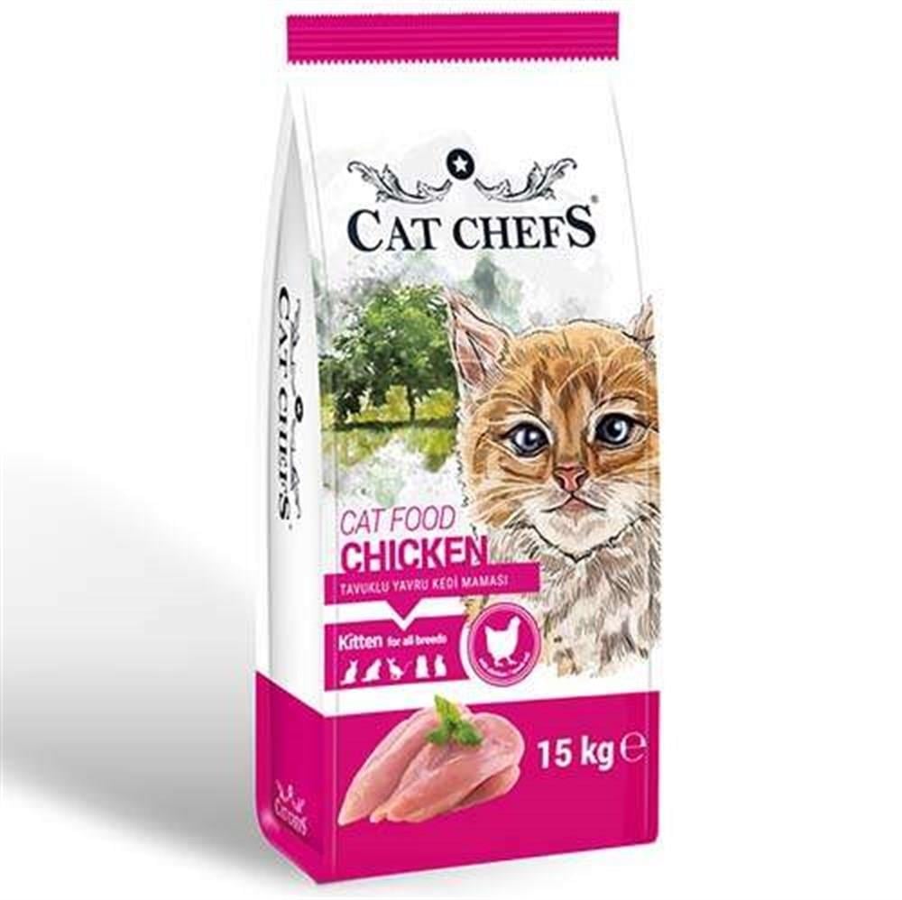 Cat Chefs Kitten Tavuklu Yavru Kedi Maması 15 Kg - İkizler Yem MarketCat Chefs Kitten Tavuklu Yavru Kedi Maması 15 Kg