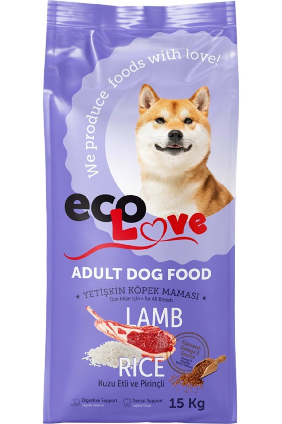 Eco Love Kuzulu Köpek Maması 15 Kg - İkizler Yem MarketEco Love Kuzulu Köpek Maması 15 Kg